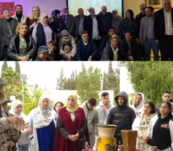 افتتاح الدورة التاسعة لملتقى سينما المجتمع ببئر مزوي خريبكة