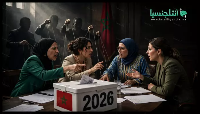حرب كوطا النساء تشتعل قبيل انتخابات 2026 وقريبات الزعماء يخطفن لوائح الجهات ويُفجرن الأحزاب من الداخل