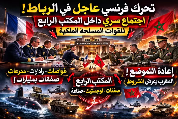 اجتماع سري بمقر المكتب الرابع بالجيش المغربي ووفد عسكري فرنسي يُعيد ضبط قواعد الشراكة الاستراتيجية