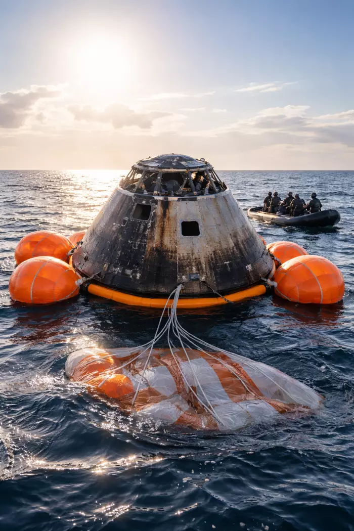 عودة تاريخية لمركبة فضائية بعد مهمة قمرية ناجحة تعيد رسم سباق الفضاء بين القوى الكبرى