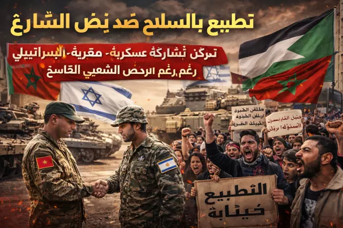 تطبيع بالسلاح ضد نبض الشارع وشراكة عسكرية مغربية/إسرائيلية تتوسع رغم الرفض الشعبي الكاسح