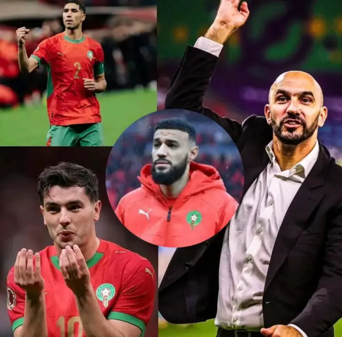 حكيمي ودياز ومزراوي يلغون متابعة الناخب وليد الركراكي