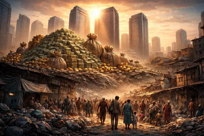 ثروات الشركات الكبرى تتضخم والدولة تترك المغاربة يُعانون الفقر اليومي