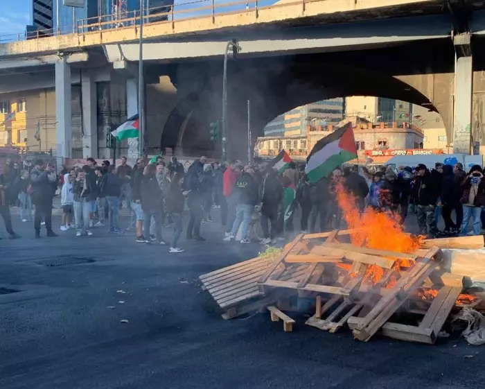 إيطاليا تشتعل بمظاهرات مؤيدة لفلسطين والمتظاهرون يطالبون برحيل ميلوني ودعم أسطول غزة