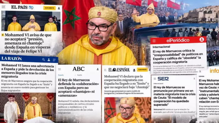 الصحافة الإسبانية تحذر من رسائل محمد السادس قبل زيارة سبتة ومليلية