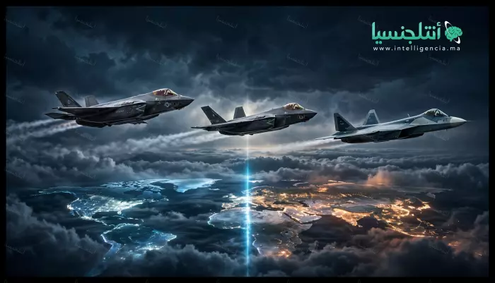 سباق المقاتلات الشبحية يفضح انقسام العالم العسكري وهذه هي الدولة الأكقر تشغيلا لها