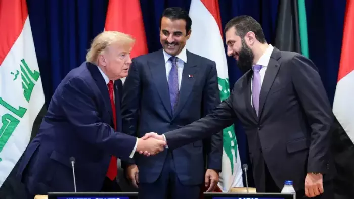 الشرع يؤكد تمسك سوريا بالحوار ويبحث في نيويورك العلاقات مع العراق والولايات المتحدة