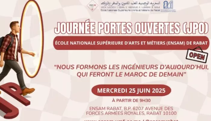  "ENSAM Rabat" تنظم يوما مفتوحاً لفائدة التلاميذ والطلبة