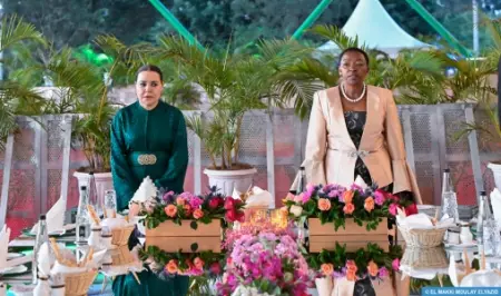 السيدة الأولى الكينية تحتفي بالأميرة للا أسماء في عشاء رسمي بنيروبي احتفاء بالتعاون الإنساني المغربي الكيني