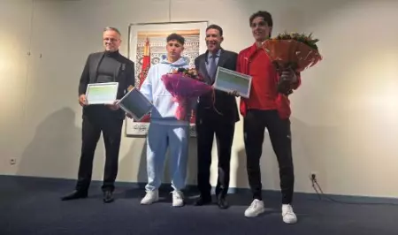 القنصلية المغربية ببروكسيل تحتفي بأبطال العالم الصاعدين