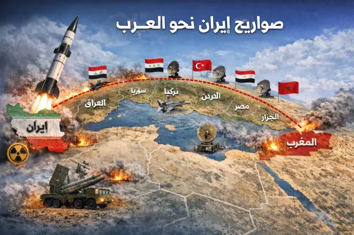 صواريخ إيران نحو المغرب بين الخيال والواقع الجغرافي لماذا يبدو هذا السيناريو شبه مستحيل