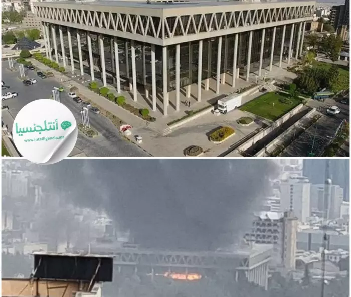 إسرائيل تشعل فتيل الحرب الإعلامية وتقول أنها حرقت مبنى "البوق الملالي" في قلب طهران