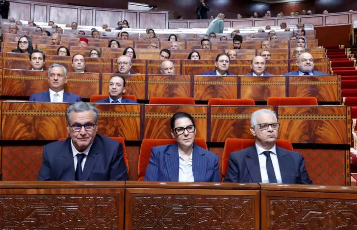 أخنوش والمنصوري يجتمعان في افتتاح البرلمان وسط سباق تشكيل الحكومة