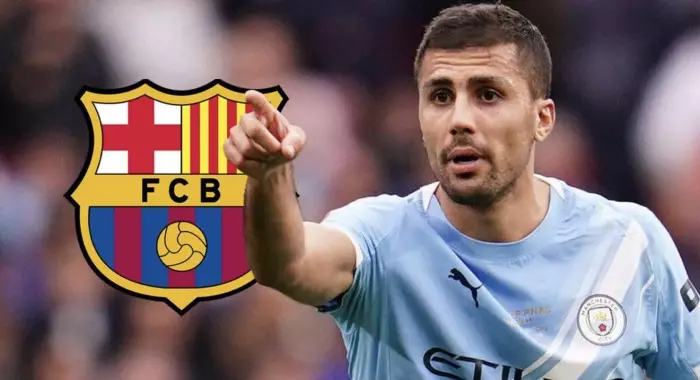 برشلونة يخطف رودري ومانشستر سيتي توافق على رحيله رسميا