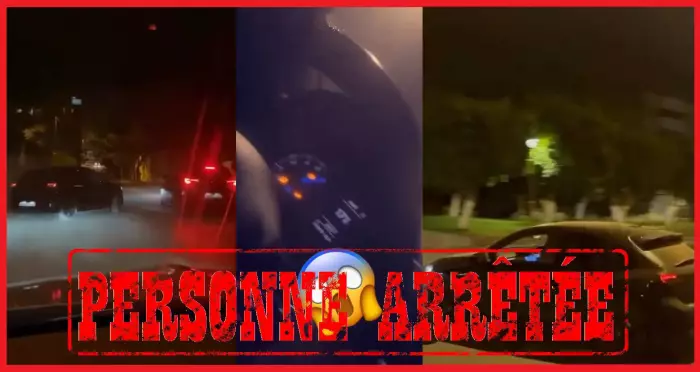 سيارة مجنونة تحوّل شوارع القنيطرة إلى ساحة سباق والشرطة تضع حدًا لمغامرات سائقها