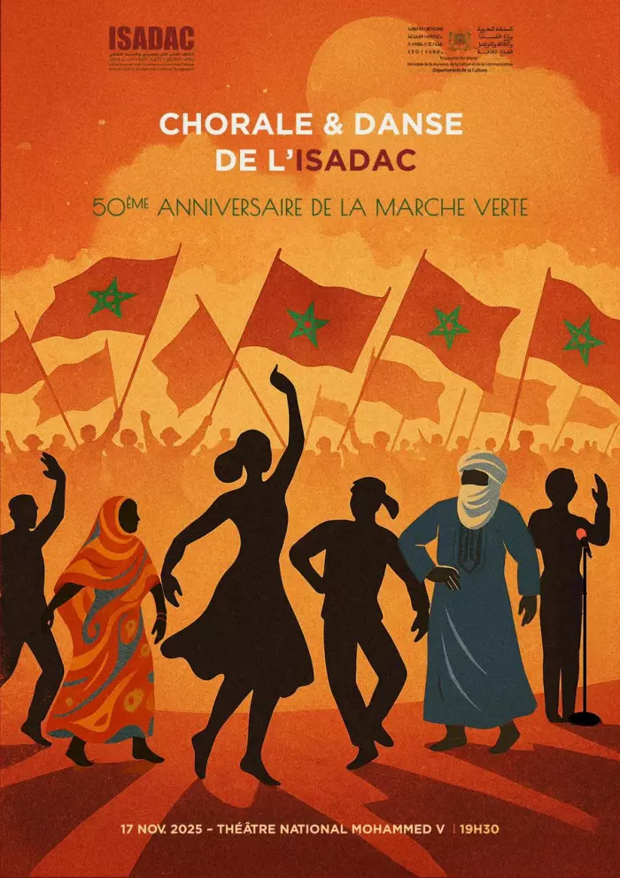 Soirée Commémorative Éblouissante pour les 50 Ans de la Marche Verte au Théâtre Mohammed V