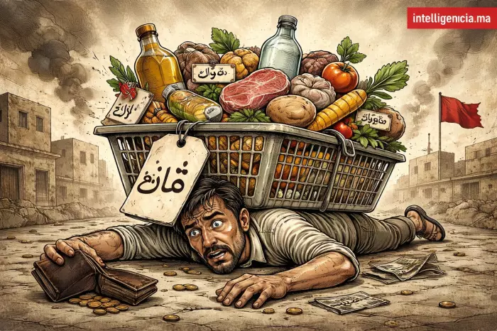 المواطن المغربي تحت القصف والغلاء يُحوّل معيشة المغاربة إلى ساحة حرب مفتوحة بلا رحمة