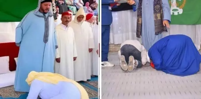 تفاصيل حادث تقبيل الأيدي والأقدام وهذه قصة ليلة روحانية صادمة زعزعت وسائل التواصل الاجتماعي