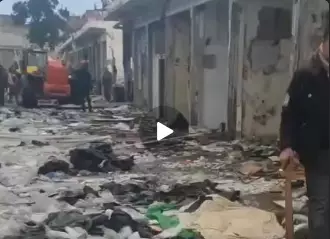 هدم محلات تجارية لمواطنين مغاربة بطريقة غير إنسانية وسط تدمر التجار