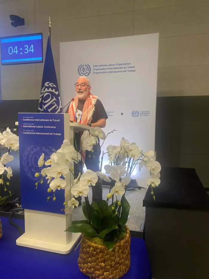 النص الكامل لكلمة  الأمين العام لاتحاد نقابات التعليم الدولي خلال مؤتمر منظمة العمل الدولية