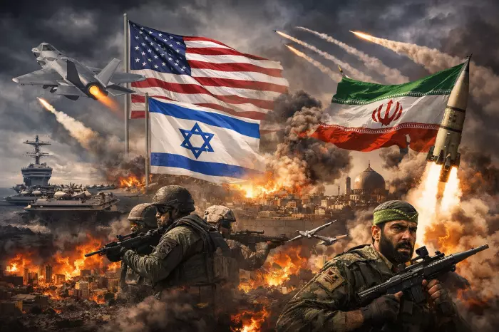 تواصل الحرب في إيران يرفع حدة التوتر الإقليمي وسقوط طائرات مسيّرة يزيد المخاوف