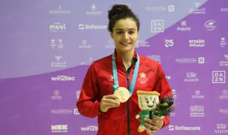 البارودي تهدي المغرب أول ذهبية في ألعاب التضامن الإسلامي بالرياض