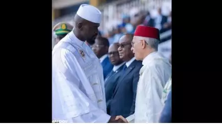 الطالبي يمثل الملك في مراسيم تنصيب رئيس غينيا "ممادي دومبيا"