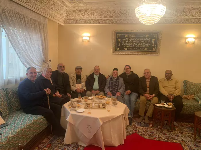 زيارة ودّ لقيدوم الصحافة الوطنية عبد السلام الزكريتي