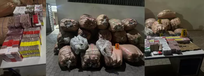 توقيف كهل وشاب بشبهة ترويج كمية ضخمة من المخدرات