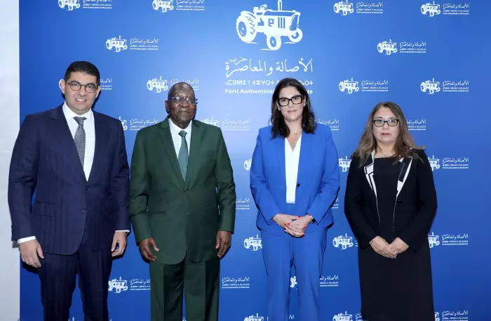 قيادة "البام" تستقبل رئيس جنوب إفريقيا السابق