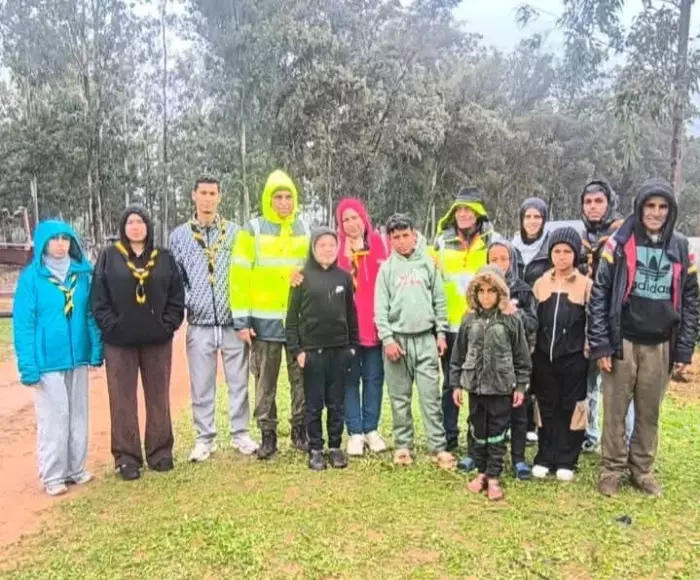 جمعية السلامة الطرقية ورجال الأمن يقومون بزيارة تضامنية لضحايا الفياضانات