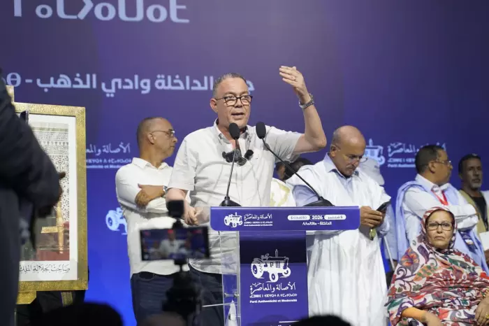 "لقجع" يرسم ملامح مشروع مجتمعي جديد من مدينة الداخلة