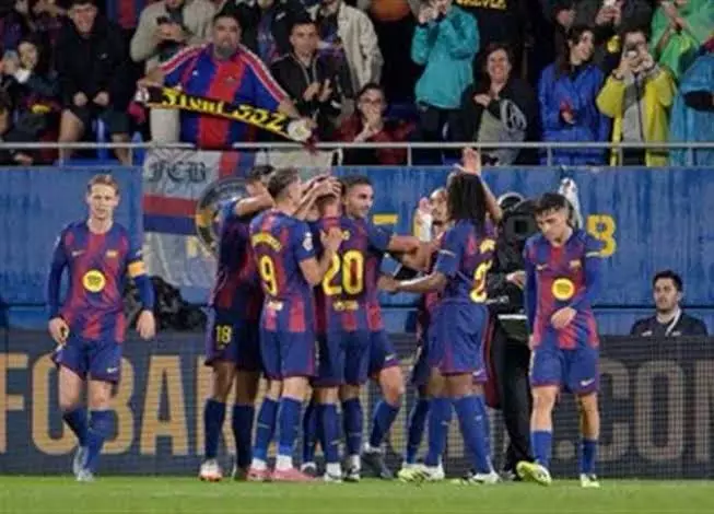  برشلونة يضرب خيتافي بثلاثية ويحقق فوزه الثامن تواليا ويعزز صدارته بالليغا