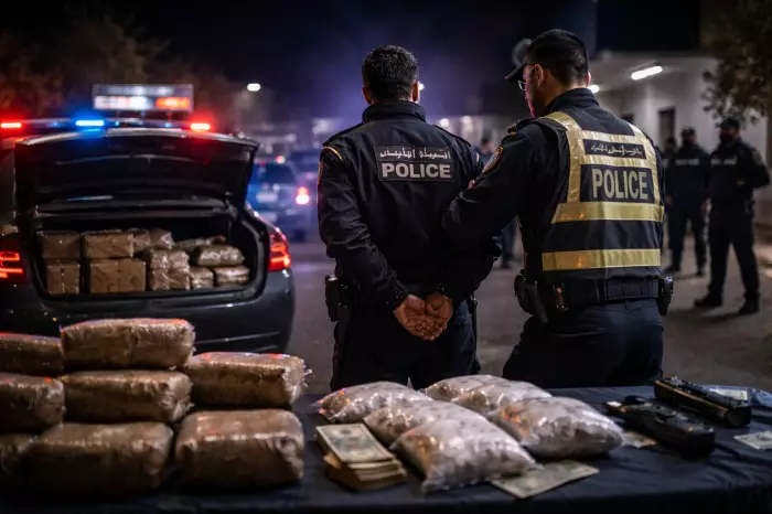 شرطي يثضبط متلبساً بكمية كبيرة من المخدرات وأجهزة الدولة أمام اختبار المصداقية