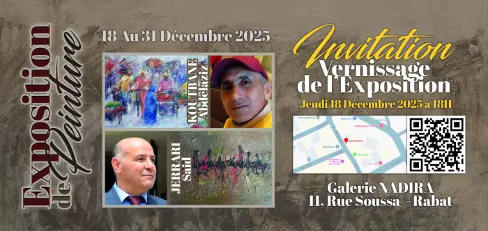 كوتبان وجيراري يعرضان جديدهما برواق نادرة