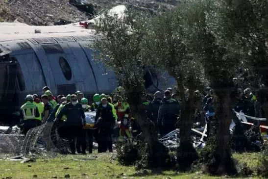 مصرع لاعبة ألعاب قوى إسبانية في حادث تصادم قطارين فائقي السرعة
