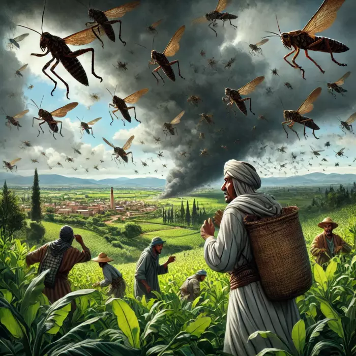 أسراب الجراد تعود إلى المشهد والمغرب أمام اختبار استباقي لحماية الأمن الغذائي وسط تحذيرات أممية متصاعدة