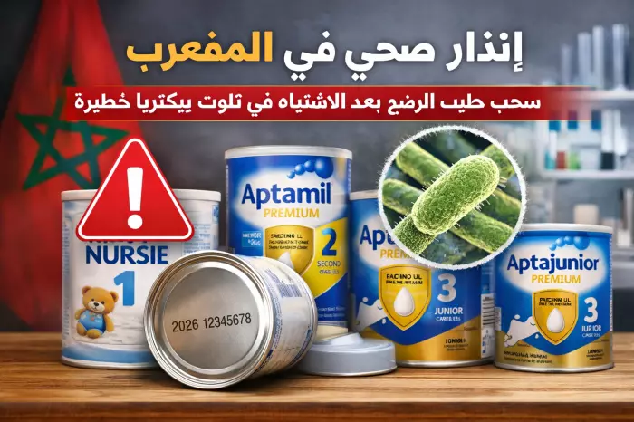 إنذار صحي في المغرب وسحب دفعات من حليب الرضع بعد الاشتباه في تلوثها ببكتيريا خطيرة
