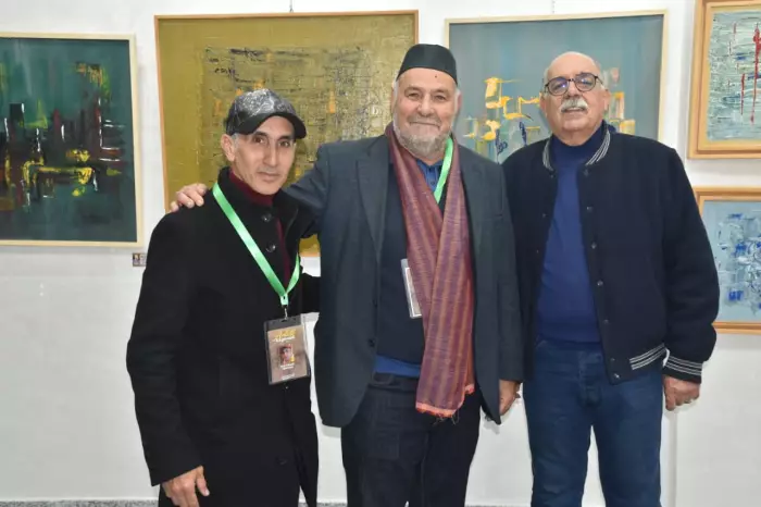 قطبان والجيراري يفتتحان معرضهما التشكيلي برواق نادرة