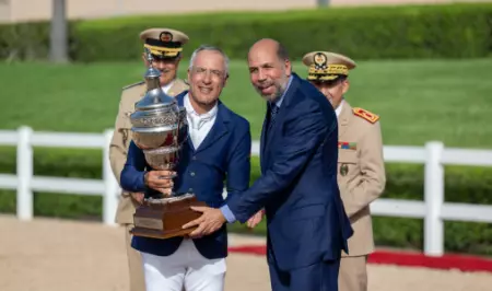 الفارس الغالي بوقاع يحصد الجائزة الكبرى للملك محمد السادس للمرة الثالثة