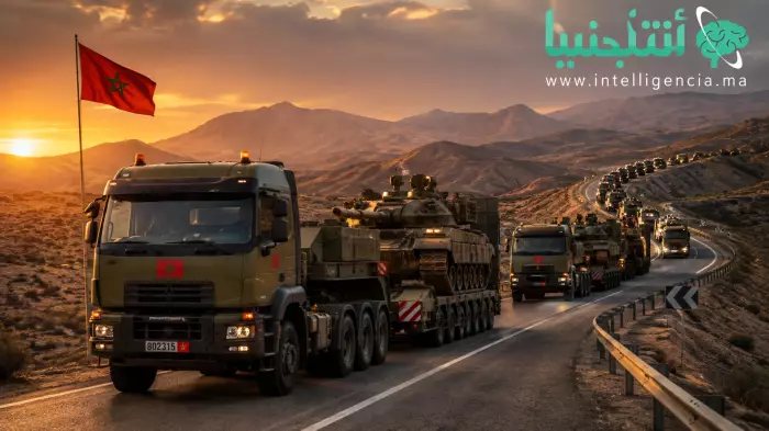 شرايين القوة..هكذا ينقل الجيش المغربي ترسانته عبر آلاف الكيلومترات(مع الفيديو)