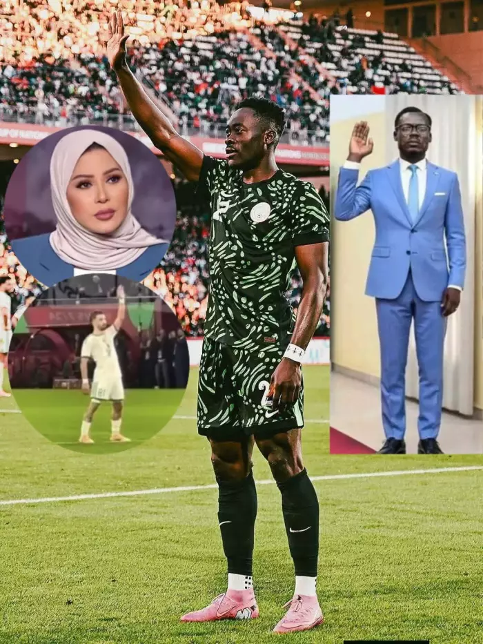 لاعب  نيجيريا يرد الصاع صاعين ل"خديجة بن قنة" وينتقم لمشجع الكونغو "كوكا.."