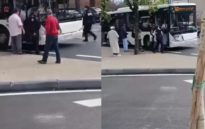 الأمن يكشف حقيقة شريط مصور  تظهر فيه شرطية في نزاع مع سائق حافلة