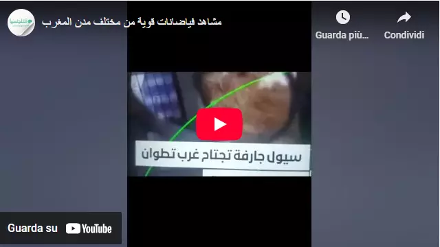 بالفيديو: مشاهد خطيرة لفياضانات عنيفة من مختلف مدن المملكة المغربية