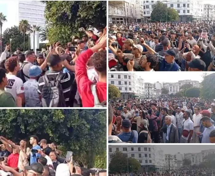 شباب "زد" يملؤون الشوارع المغربية بشعار "الوقفة التصالحية" ويطالبون برحيل أخنوش وتدخل الملك