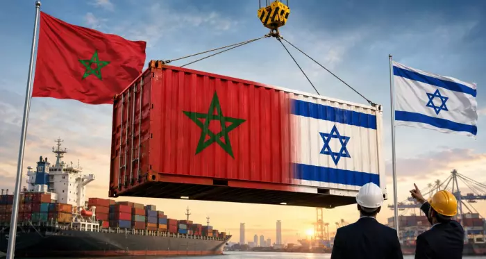 صادرات المغرب إلى إسرائيل تقفز إلى 118 مليون دولار والسكر والسيارات يستحوذان على 84% من المبادلات