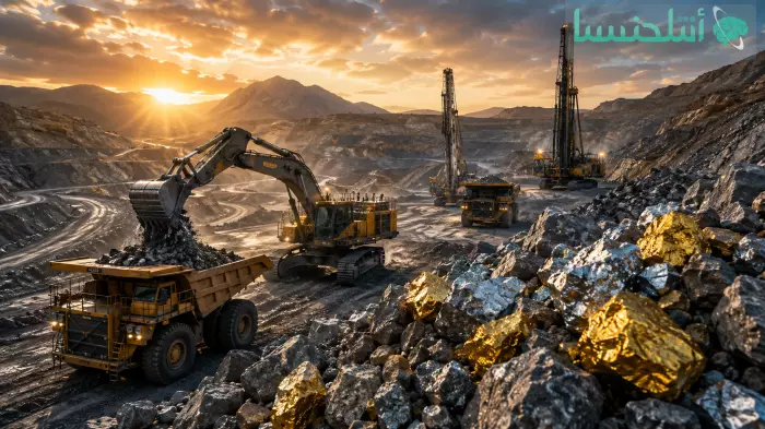 شركة كندية تُوسع نفوذها المنجمي بالمملكة وتُراهن على الذهب والمعادن النادرة
