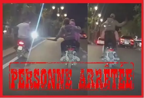 السلاح الأبيض وركوب دراجة نارية يقودان شخصين إلى التحقيق