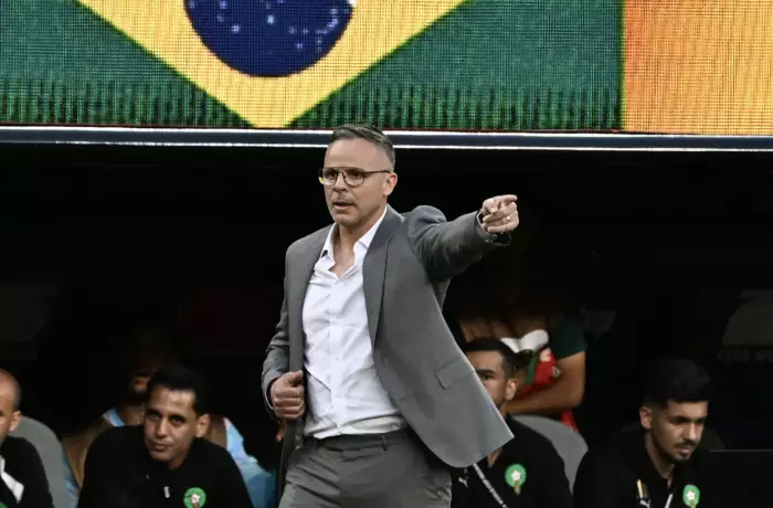المغرب يفرض التعادل على البرازيل ويُنهي المواجهة بمرارة الانتصار الضائع وهذا ما قاله وهبي