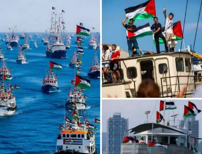  الوجه الآخر لاسطول الصمود الذي يهدف لفك الحصار عن غزة و كيف تفاعل معه رواد المنصات الاجتماعية ؟